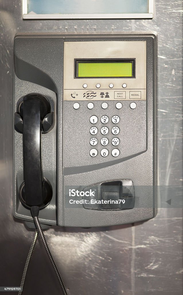 Pago de teléfono público street - Foto de stock de Auricular de teléfono libre de derechos