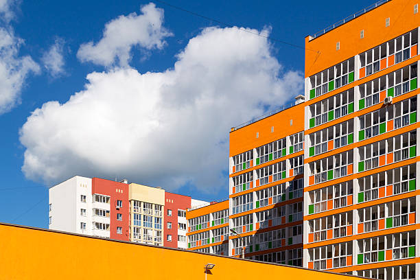 istock Bright Orange Modern Housing Apartments 479161766