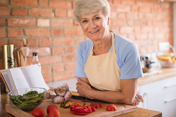 istock Senior woman in the kitchen 479166336