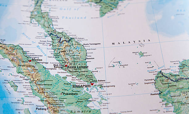 istock Map of Malaysia area 479169663