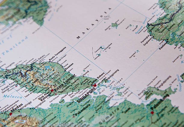 istock Map of Malaysia area 479169729