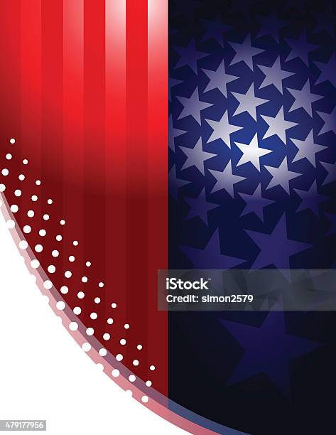 Rising Star In The Usa Stock Illustration - Download Image Now - 2015, Abstract, American Culture