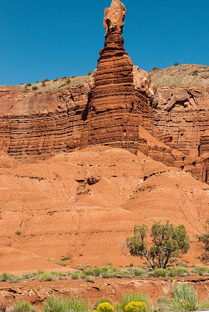 istock Chimney Rock Front View Capitol Reef National Park Torrey Utah 479183425