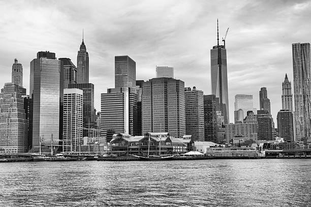 istock Lower Manhattan skyline and Brooklyn Bridge over Hudson, New Yor 479194161