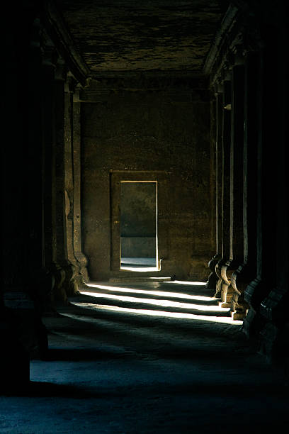 istock Hallway at Kailashnath Temple, Ellora India 479194433