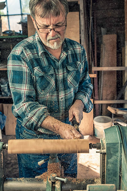 istock Man working in his wood shop 479194947