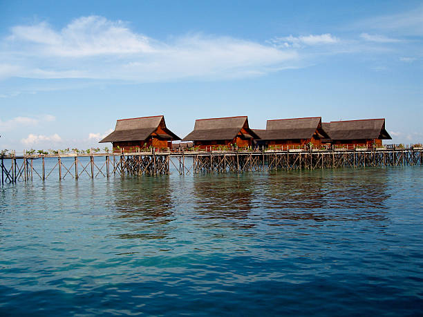 istock Man-made Kapalai island exotic resort 479196210