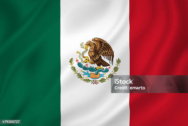 Mexico Flag Stock Photo - Download Image Now - Celebration, Close-up, Country - Geographic Area