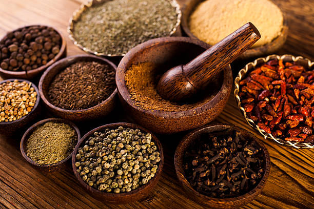 istock Seamless texture with spices and herbs 479201602