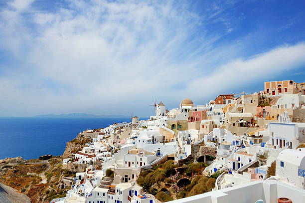 istock Io town on Santorini Island, Italy 479202088