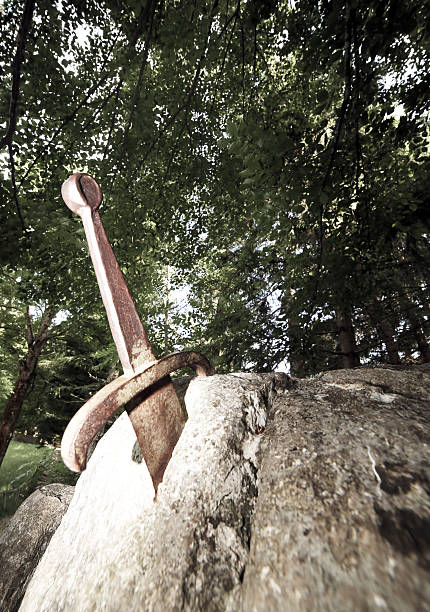 istock excalibur the famous sword in the stone 479202680