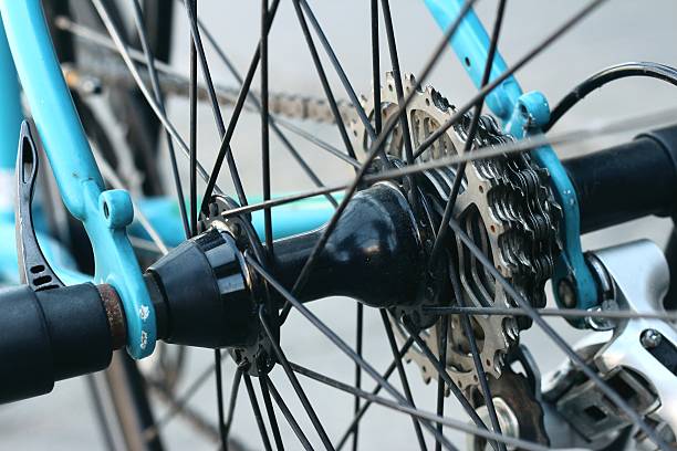 istock Sprocket of bikes parked at the park. 479202766