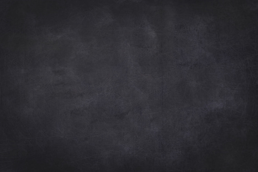 empty black chalkboard background
