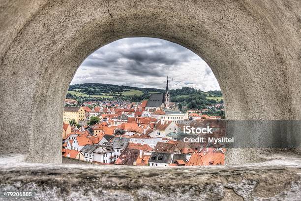 Czech Krumlov Stock Photo - Download Image Now - Ancient, Architecture, Art