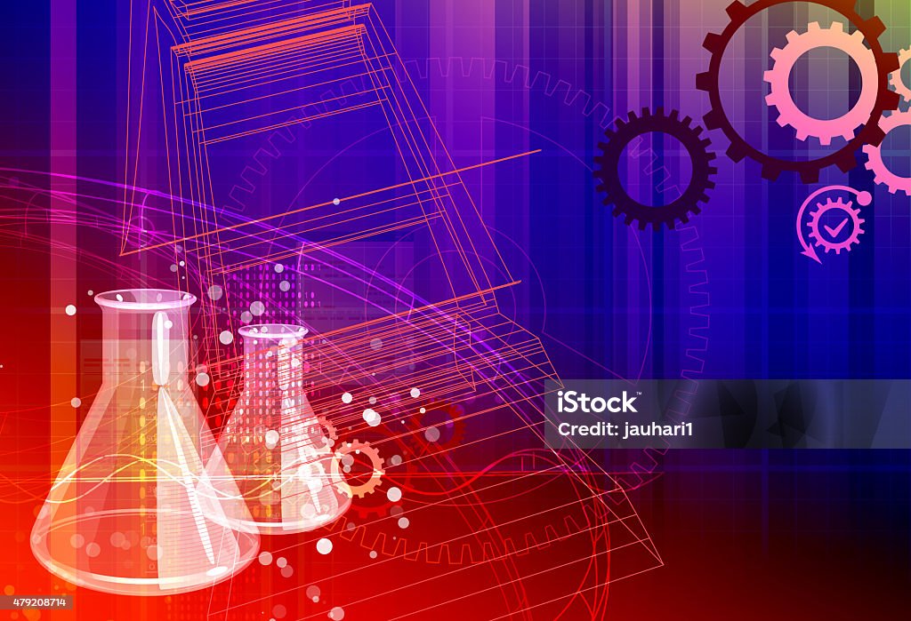 Science Activity Background Science Experiments Abstract Background Stock Illustration - Download ...