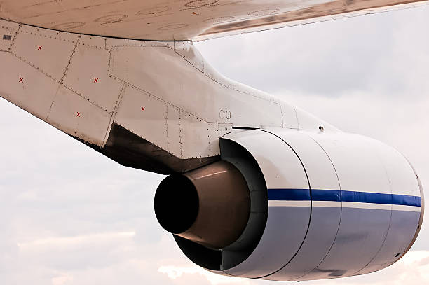 istock Turbo-jet aircraft engine silhouette 479209759