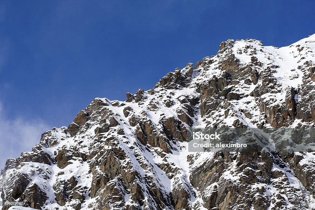 The Alps Mountains Mountains in Val d'Aosta, Italy Beauty In Nature Stock Photo