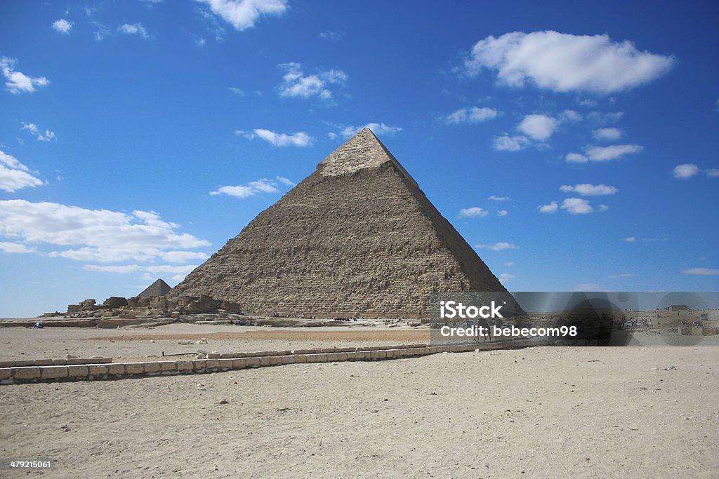 Increíble paisaje de las Pirámides de Giza - Foto de stock de Arquitectura libre de derechos