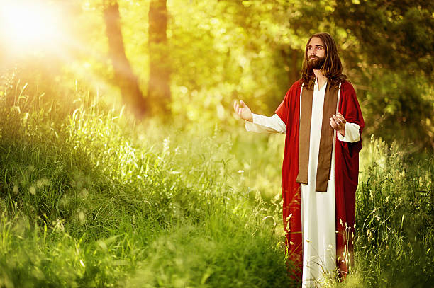 Christ - The Light of the World stock photo