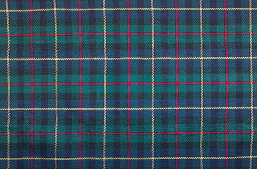 A soft plaid cloth