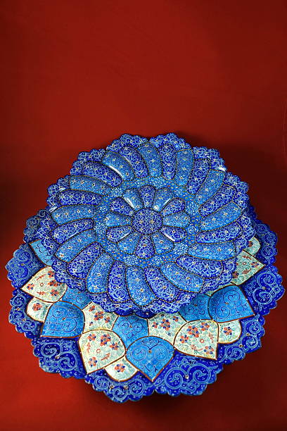Mina Minakari Handicraft made in Esfahan Naqshe Jahan Square, Iran