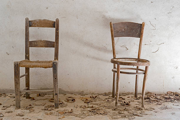 istock old wooden chairs on white background, 479231132