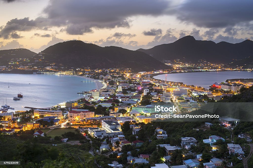 Philipsburg, Sint Maarten - Foto de stock de Isla de San Martín - Caribe libre de derechos