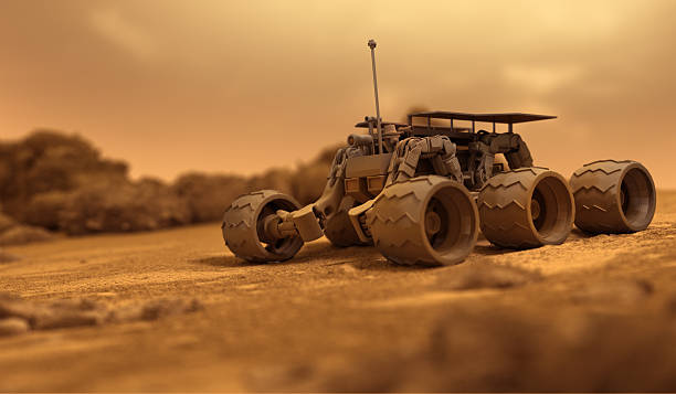 istock Robot of humans on Mars 479233530