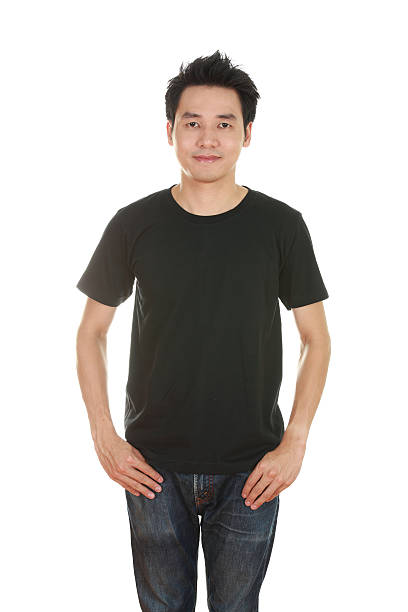 istock man with blank t-shirt 479238424