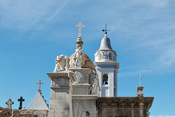 Buenos Aires, Argentina. August 19, 2019. The Buenos Aires Cabildo and the Palace of the Buenos Aires City Legislature Clock Tower