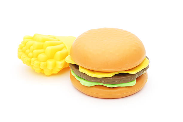 istock plastic toy hamburger  and french fried 479239580