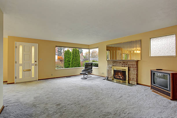 istock Simple living room with carpet. 479244638
