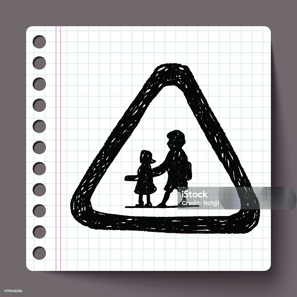 Kid Sign Doodle Stock Illustration - Download Image Now - 2015, Adult ...