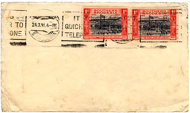 istock Envelope from Southern Rhodesia, 1941 479251945