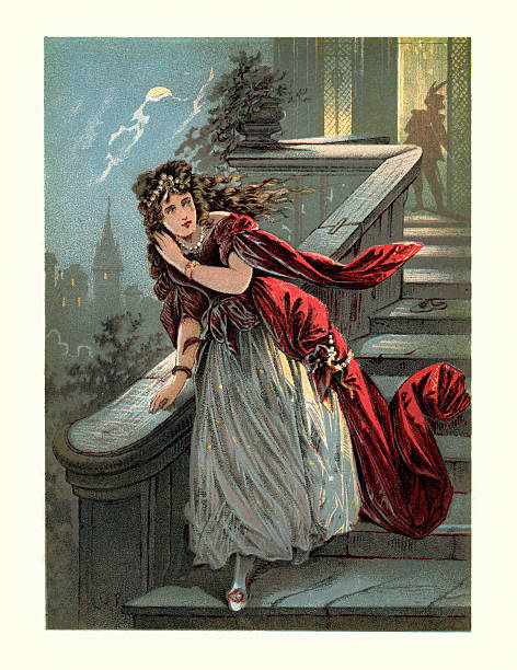 Cinderella or The Little Glass Slipper Vintage colour engraving of Cinderella or The Little Glass Slipper an Italian folk tale embodying a myth-element of unjust oppression. brothers grimm stock illustrations