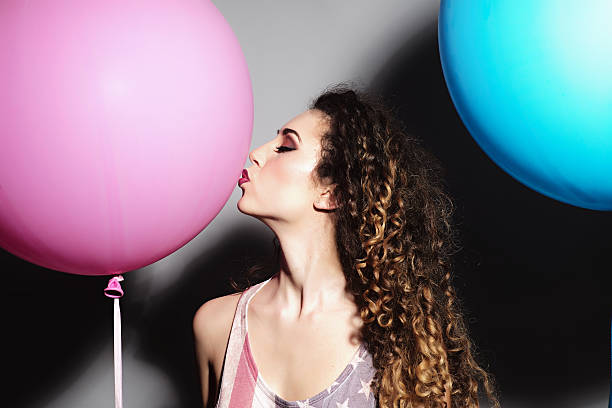 istock Happy girl with balloons 479256242