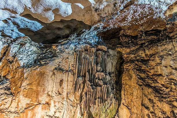 istock Interesting Rock Formations in Magura Cave 479256510