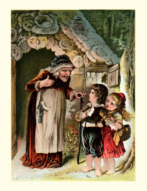 hansel và gretel - hansel và gretel hình minh họa hình minh họa sẵn có