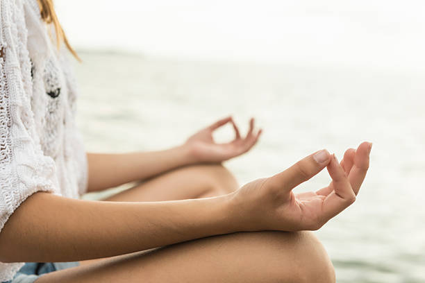 istock Yoga at the sea 479257002