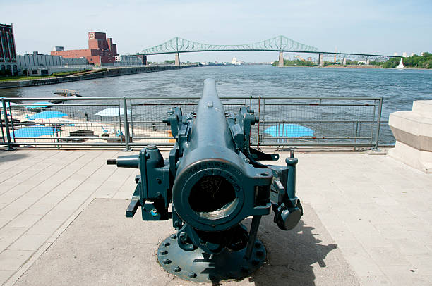 istock Cannon near Clock Tower - Montreal - Canada 479257614