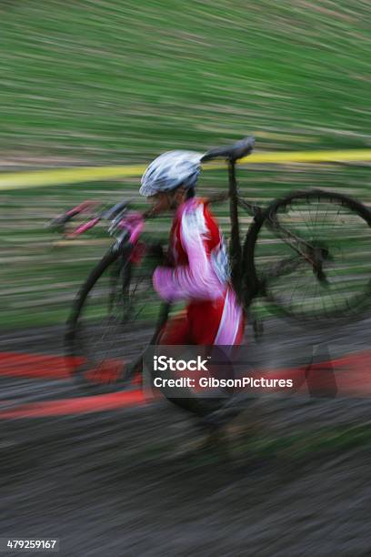 Cyclocross Racer Stock Photo - Download Image Now - 20-29 Years, Activity, Adult