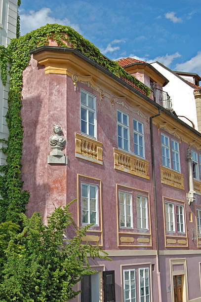 istock Prague. Building in ivy. Uvoz street 479267526
