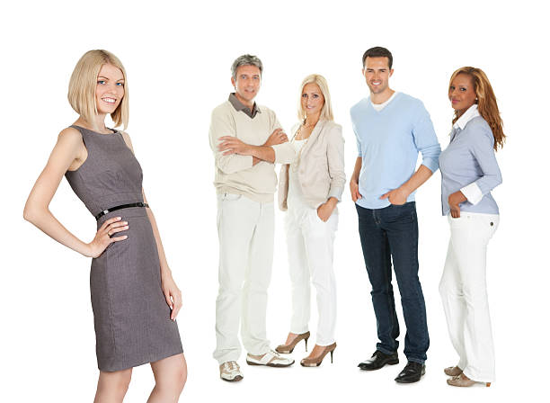 istock Attractive young woman with her colleagues 479267934