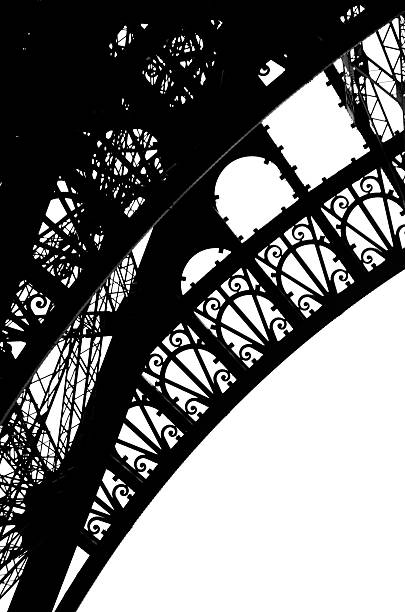 istock eiffel tower detail in black and white 479268241