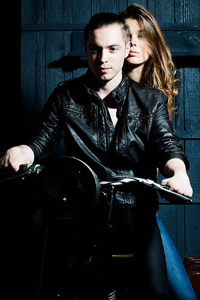 istock Sexual couple in on motorcycle 479269462