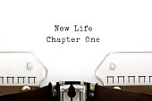 New Life Chapter One Typewriter