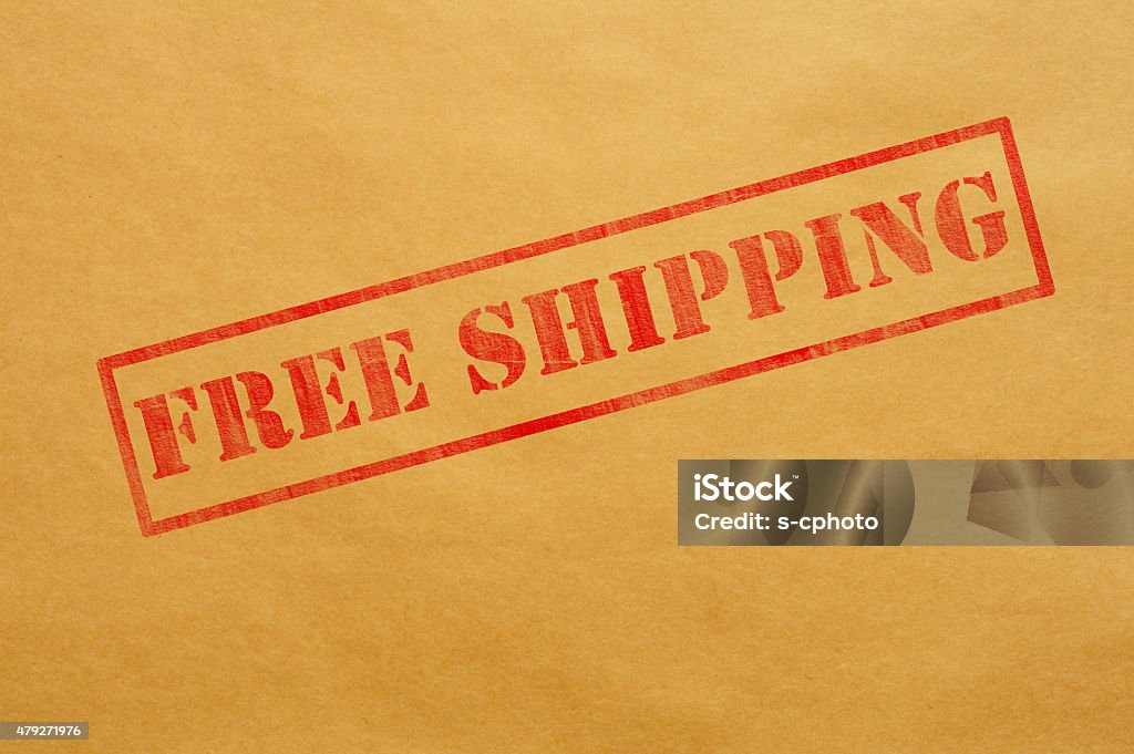 Free Shipping (Click for more) Free Shipping Free Shipping Stock Photo