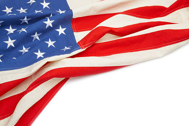 istock USA flag with place for text - close up shot 479272134
