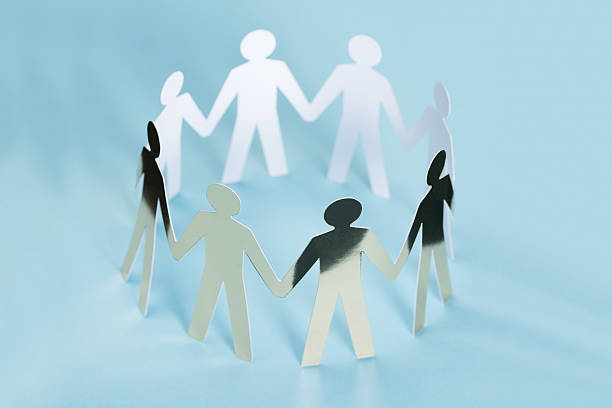 istock Closeup Of Metal Team Representing Unity 479277266
