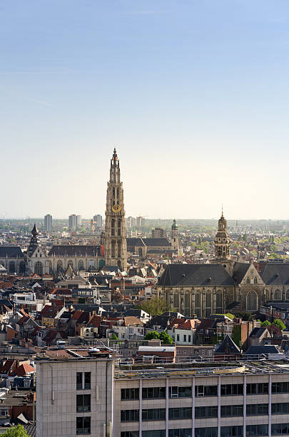 istock Aerial view of Antwerp, Belgium. 479281620